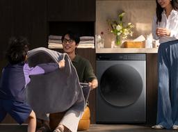 В новейшую стирально-сушильную машину Xiaomi на 13 кг достаточно добавлять порошок и кондиционер всего раз в месяц
