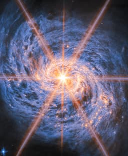 Телескоп «Джеймс Уэбб» показал активное ядро галактики Messier 77 с рекордной детализацией в среднем инфракрасном диапазоне