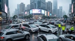 Китай приостановил выдачу лицензий на новые беспилотные такси после инцидентов с блокировкой улиц