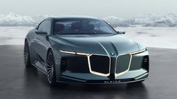 Таких BMW ещё не было: представлен Vision BMW Alpina — с огромными «ноздрями» и акульим носом