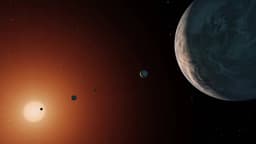 Климатическая модель показала, что экзопланета TRAPPIST-1e может быть прохладной и с узкой зоной потенциальной обитаемости, а TRAPPIST-1f — почти полностью ледяной планетой