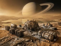 Титан может стать топливной базой для дальних космических миссий: NASA изучает запасы углеводородов крупнейшего спутника Сатурна