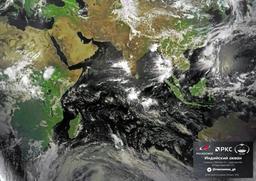Землю сняли с высоты 36 тысяч километров: Роскосмос показал новые эффектные кадры
