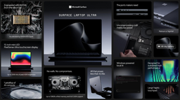 Самый мощный Surface с графикой уровня RTX 5070. Представлен ноутбук Surface Laptop Ultra на базе Nvidia RTX Spark