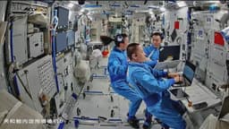 Экипаж «Шэньчжоу-23» впервые отработал медицинское спасение на орбите и начал годовой эксперимент на станции «Тяньгун»