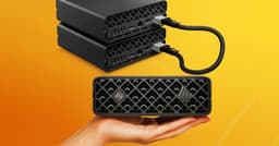 HP представила мини-ПК OmniDesk Mini. Два таких малыша можно объединить посредством Thunderbolt Share, и это впервые для рынка