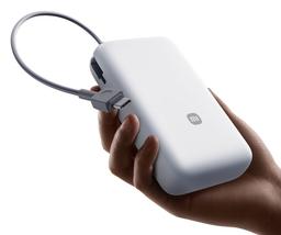 20 000 мАч за 22 доллара. Новый мобильный аккумулятор Xiaomi имеет встроенный кабель USB-C и выдает 22,5 Вт мощности
