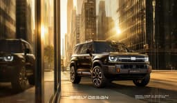 Внедорожник Geely, способный подвинуть Land Cruiser. Galaxy Battleship 700 представят 24 июля, у него четыре мотора, 1129 л.с., блокировка дифференциала и спутниковая связь