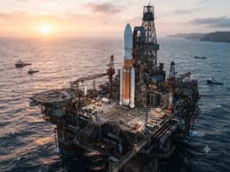 США рассматривают запуск ракет с бывших нефтяных платформ в океане