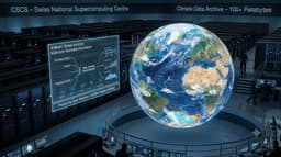 100 петабайт данных NASA спасли от забвения и отдали ИИ: швейцарский суперкомпьютер получил архив климата Земли