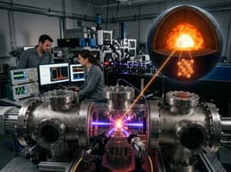 Учёные воспроизвели давление в 3 миллиона атмосфер и температуру 5000 °C, чтобы изучить прочность железа в условиях ядра Земли
