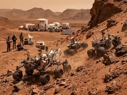 NASA выбрало 7 компаний для разработки новых марсоходов
