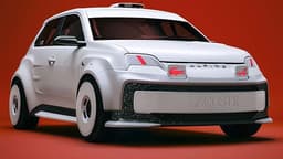 Alpine и Lacoste представили электрический раллийный хэтчбек A290 с «крокодилом» вместо заднего стекла