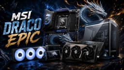 MSI выпустила драконью серию в честь своего 40-летия. В линейку Draco Epic включили видеокарты, системные платы и прочее