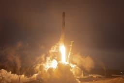 24 спутника на орбите, 26-я посадка первой ступени: SpaceX снова запустила Starlink