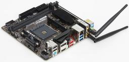Материнская плата MSI B350I Pro AC формата Mini-ITX на чипсете AMD B350: