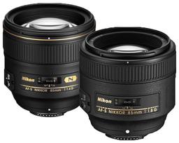 Объективы Nikon AF-S Nikkor 85mm f/1.4G и 85mm f/1.8G: