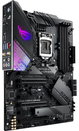 Материнская плата Asus ROG Strix Z390-E Gaming на чипсете Intel Z390: