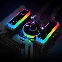 Thermaltake WaterRam RGB Liquid Cooling Memory DDR4-3200 32 ГБ (4×8 ГБ):