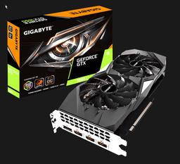 Видеокарта Gigabyte GeForce GTX 1650 Gaming OC 4G (4 ГБ):