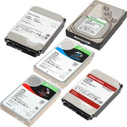 Винчестеры Seagate, Toshiba и WD емкостью 10 ТБ:
