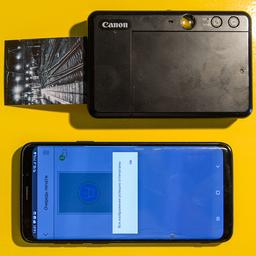 Фотоаппарат моментальной печати Canon Zoemini S: