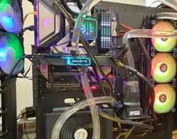Видеокарта Gigabyte GeForce RTX 2080 Super Gaming OC Waterforce WB 8G (8 ГБ):