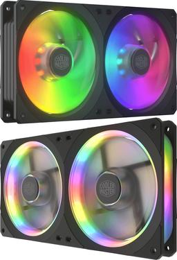 Вентиляторы Cooler Master серии MasterFan SF240 с адресуемой светодиодной подсветкой: