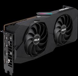 Видеокарта Asus Dual Radeon RX 5700 XT Evo OC Edition (8 ГБ): внешне скромная, но обеспечивает прибавку скорости в 10% относительно референса