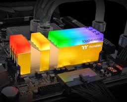 Модули памяти DDR4-3600 Thermaltake ToughRAM RGB Metallic Gold и ToughRAM XG RGB: