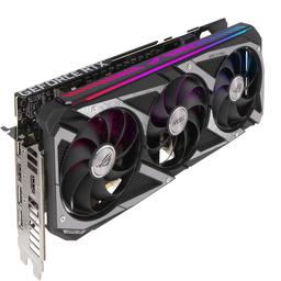 Видеокарта Asus ROG Strix GeForce RTX 3060 OC Edition (12 ГБ): эффективная и тихая система охлаждения, красивая подсветка