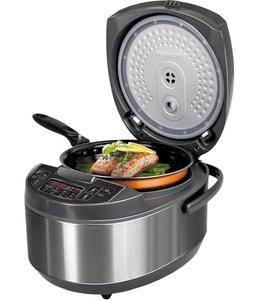 Мультикухня Redmond RMK-M451E: мультиварка с поднимающимся тэном и сковородой