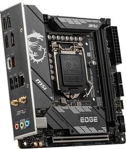 Материнская плата MSI MPG B560I Gaming Edge WiFi на чипсете Intel B560: