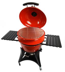 Угольный гриль Kamado Joe Kettle Joe: металло­керамический гибрид с широкой функциональностью