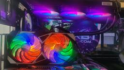 Видеокарта KFA2 GeForce RTX 3050 X 8 ГБ: компактные размеры, тихая система охлаждения, отключаемая подсветка