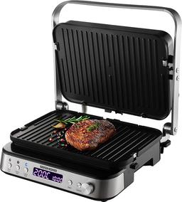 Контактный гриль Redmond SteakMaster RGM-M819D: гриль, духовка и барбекю с двусторонними съемными панелями и таймером