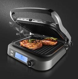 Контактный гриль Redmond RGM-M816P: режимы барбекю и духовки, быстросъемные моющиеся панели