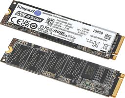 Твердотельный накопитель Kingston KC2500 емкостью 250 ГБ: