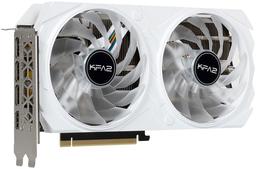 Видеокарта KFA2 GeForce RTX 4060 Ti X White (8 ГБ): красивый и стильный дизайн, не слишком шумная СО