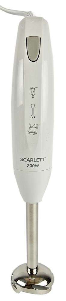 Погружной блендер Scarlett SC-HB42S09: одна насадка, одна скорость, ноль стаканов