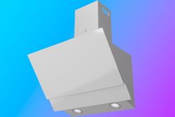 Наклонная кухонная вытяжка Lex Aria 600 White: мощная, но тихая