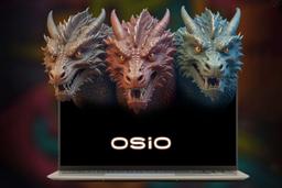 Ноутбук для начинающих OSiO FocusLine F160a на базе AMD Ryzen 5 5500U: