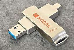Флэшдрайв Kodak Portable SSD X203 емкостью 512 ГБ: