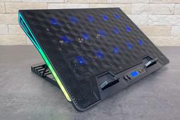 Подставка Evolution LCS-09 RGB для ноутбука до 17 дюймов