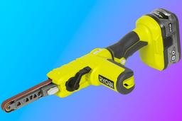 Аккумуляторная ленточная шлифовальная машина Ryobi R18PF-0: настраиваемая скорость и высокая автономность