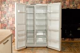 Двухкамерный (side-by-side) холодильник LG GC-B257KEHW: для тех, кому нужно хранить очень много продуктов