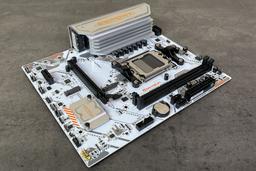 Материнская плата Maxsun eSport B850M WiFi Ice на чипсете AMD B850: