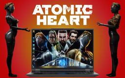 Игровой ноутбук Maibenben X-Treme Typhoon X16B-R98956 с оформлением в стиле Atomic Heart:
