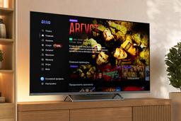 43-дюймовый 4K-телевизор Sber SDX-43U4169: матрица VA, подсветка QLED, Салют ТВ и ГигаЧат