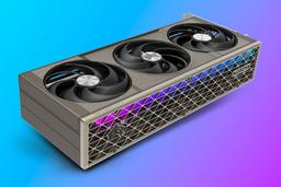 Видеокарта Sapphire Nitro+ Radeon RX 9070 XT OC (16 ГБ): стильный дизайн со скрытым разъемом питания, очень солидные габариты карты и тихий кулер